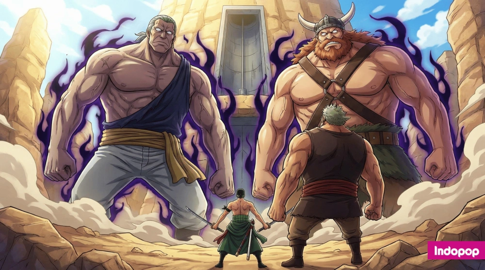 Ilustrasi Panel Manga One Piece Chapter 1172 Part 2 [Sumber: Indopop]