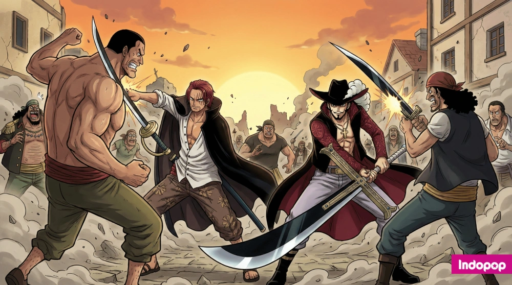 Ilustrasi Panel Manga One Piece Chapter 1172 [Sumber: Indopop]