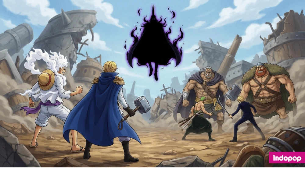 Ilustrasi Panel Manga One Piece Chapter 1172 [Sumber: Indopop]