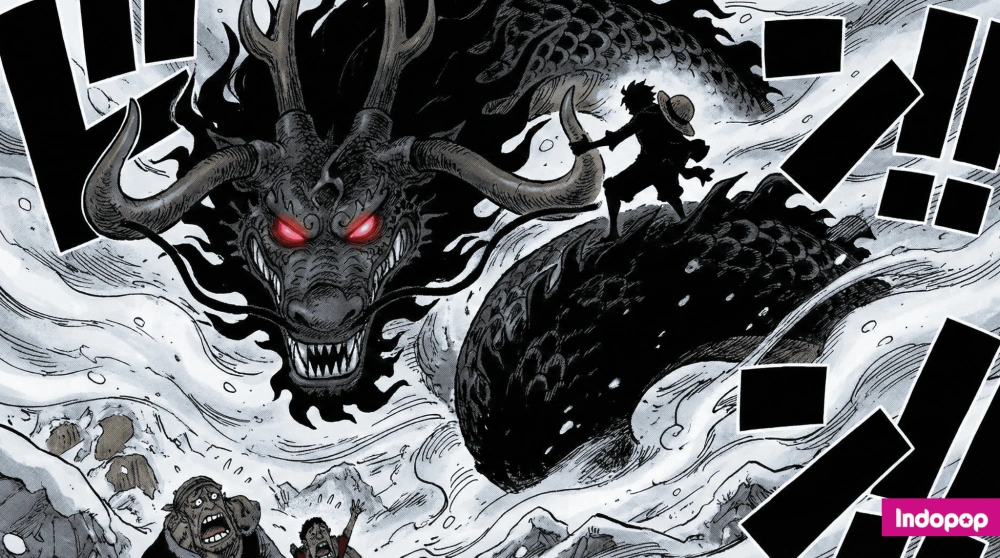 Ilustrasi Panel Manga One Piece Chapter 1174 Part 10 [Sumber: Indopop]