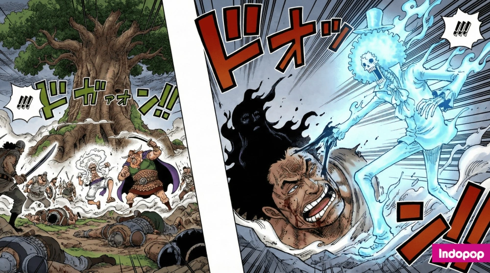 Ilustrasi Panel Manga One Piece Chapter 1175 [Sumber: Indopop]