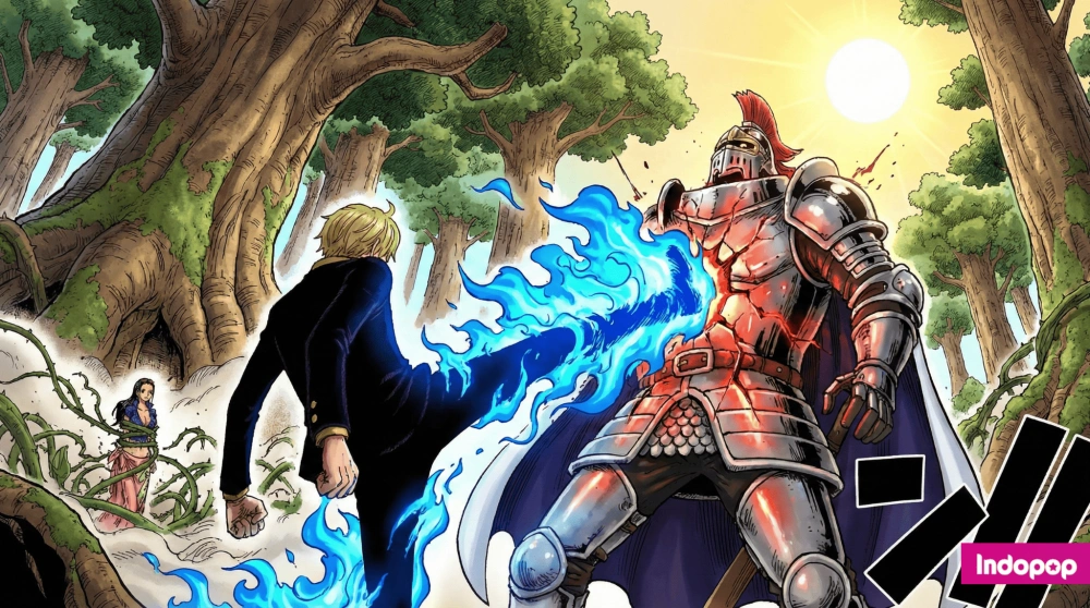 Ilustrasi Panel Manga One Piece Chapter 1174 Part 2 [Sumber: Indopop]