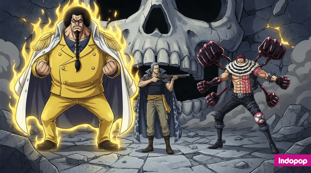 Ilustrasi Panel Manga One Piece Chapter 1174 [Sumber: Indopop]