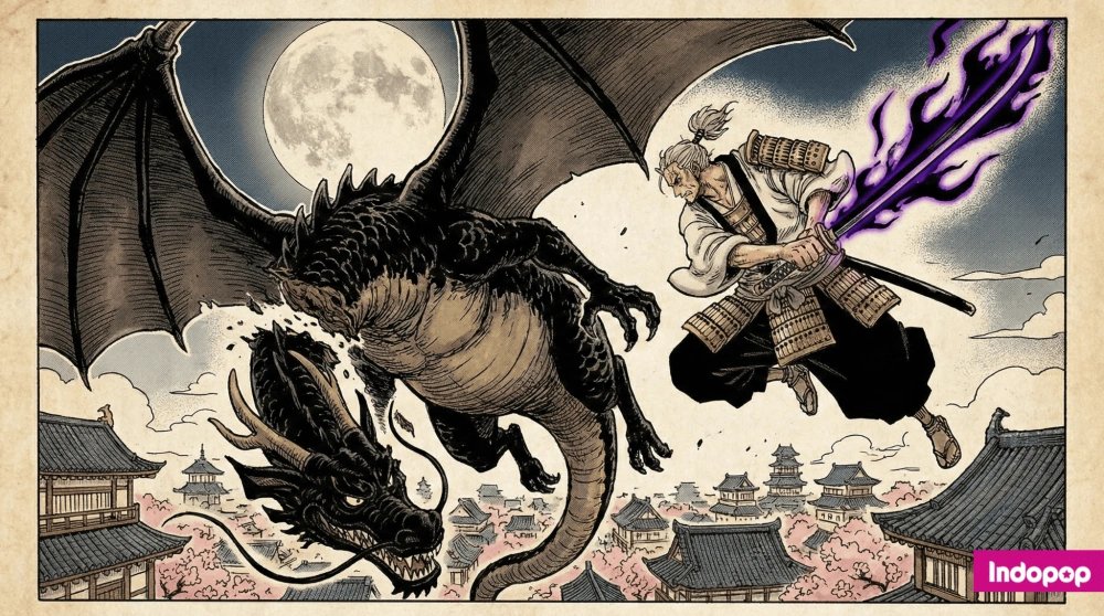 Ilustrasi Panel Manga One Piece Chapter 1175 [Sumbe: Indopop]