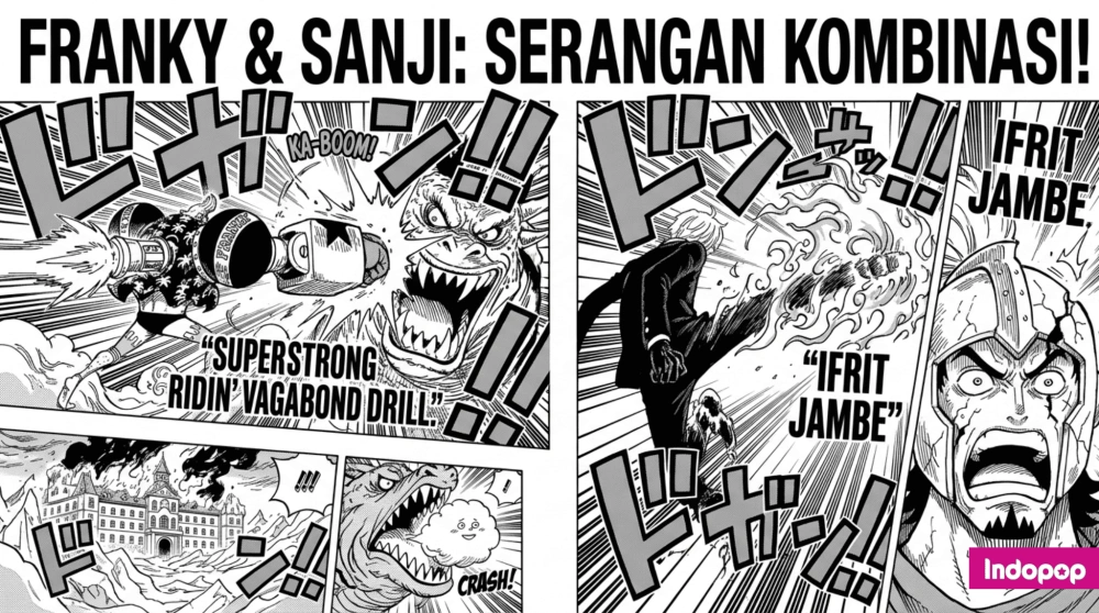 Ilustrasi Panel Manga One Piece Chapter 1176 [Sumber: Indopop]