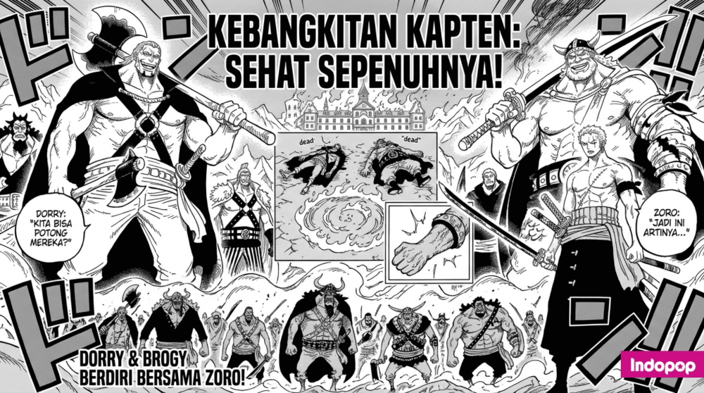 Ilustrasi Panel Manga One Piece Chapter 1176 [Sumber: Indopop]