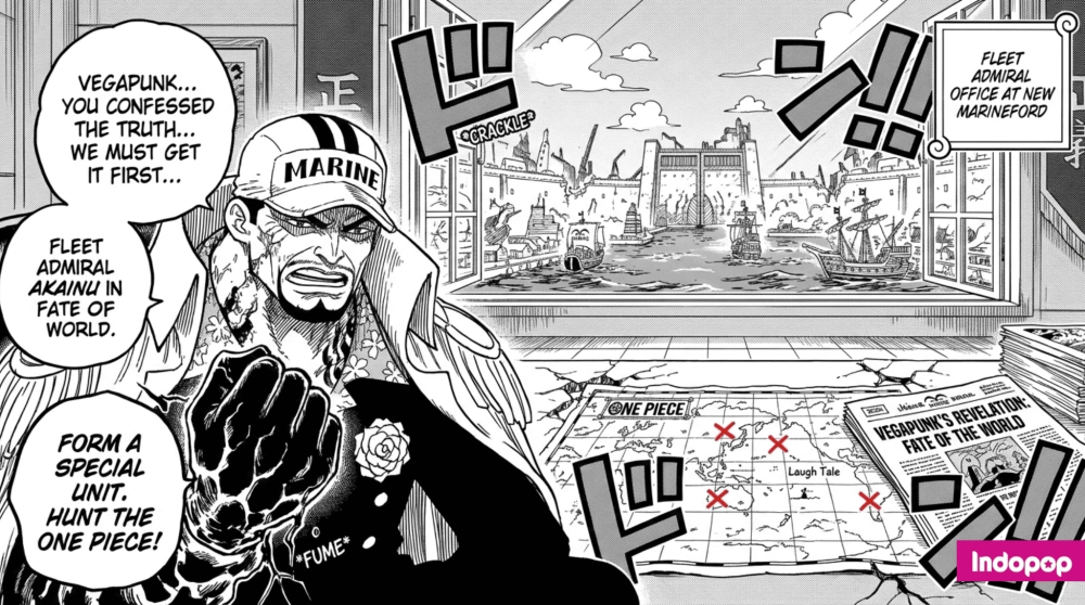 Ilustrasi Panel Manga One Piece Chapter 1177 [Sumber: Indopop]