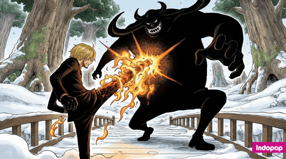 Ilustrasi Panel Manga Teori One Piece Chapter 1173 [Sumber: Indopop]