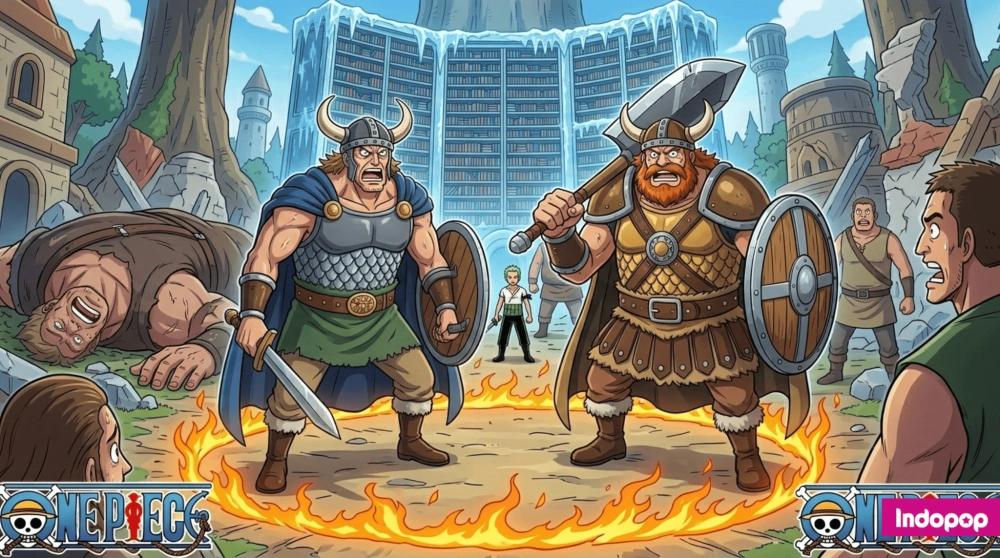 Ilustrasi Scene One Piece Chapter 1177 [Sumber: Indopop]