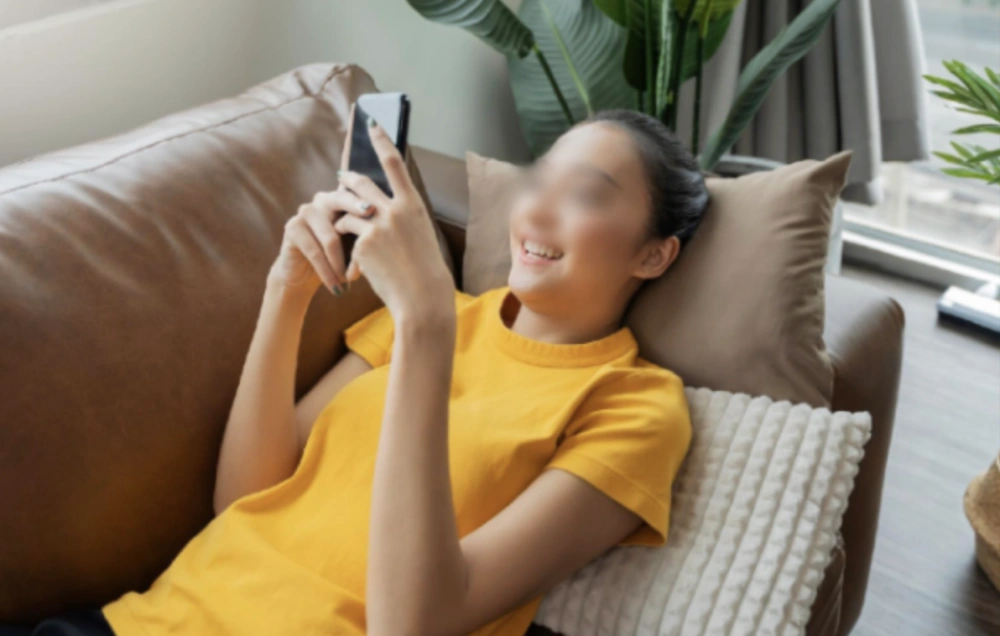 Ilustrasi link video mojang Karawang viral.