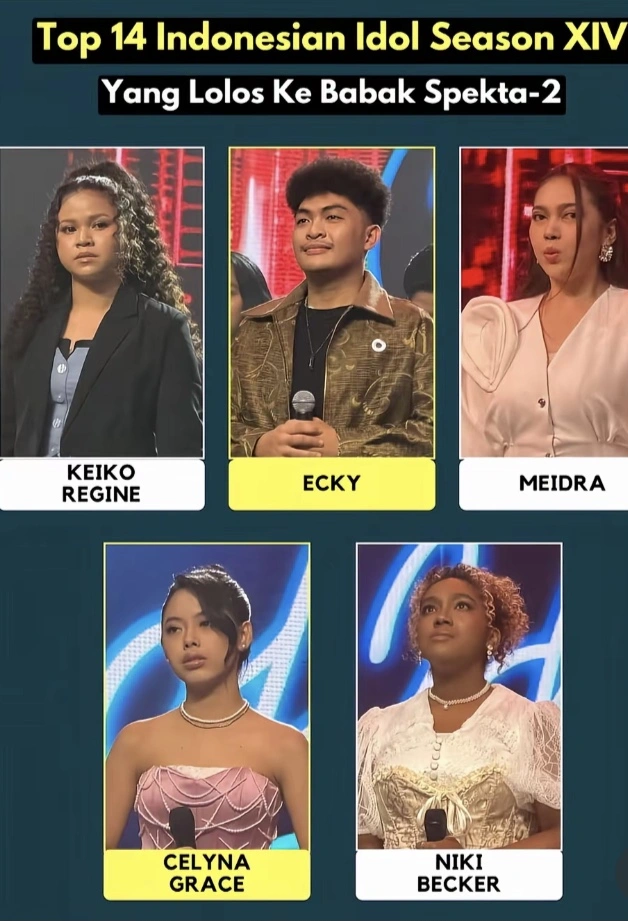 Indonesian Idol S14 Top 14 2 [Tiktok]