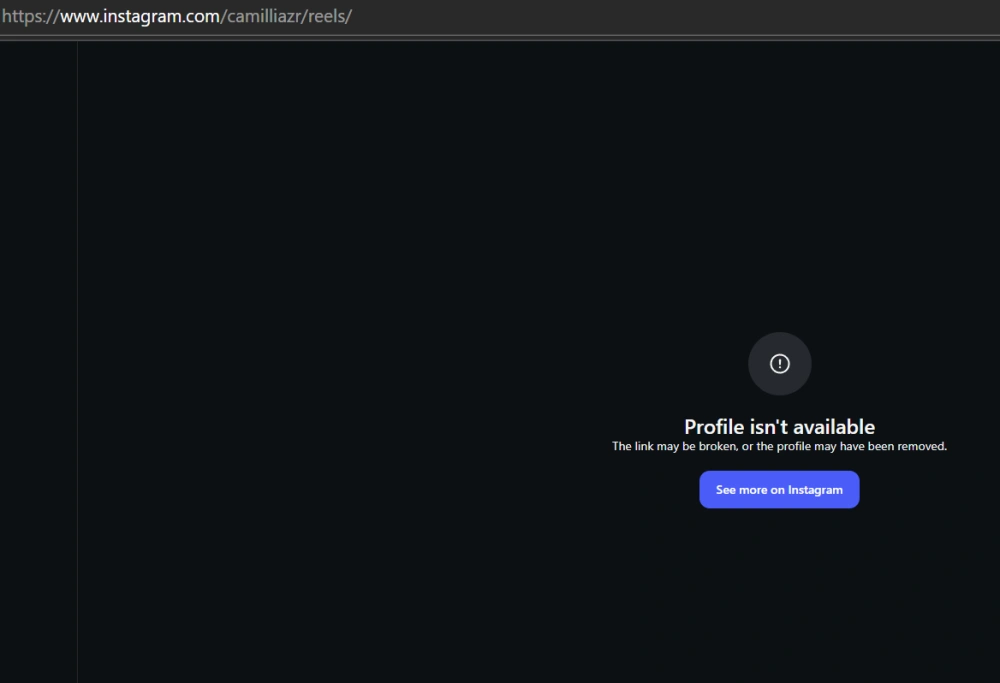 Instagram Camilliazr Milik Anak Ridwan Kamil Mendadak Hilang [Sumber: Instagram]