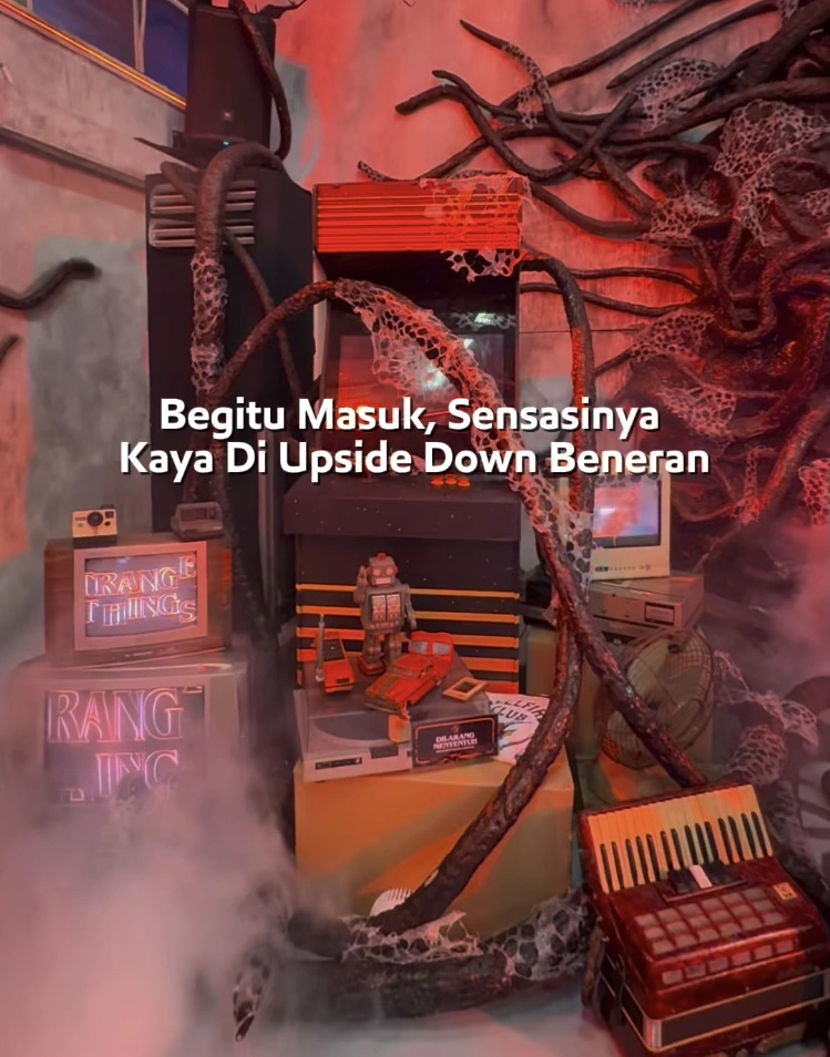 Instalasi Stranger Things 2 (Instagram)