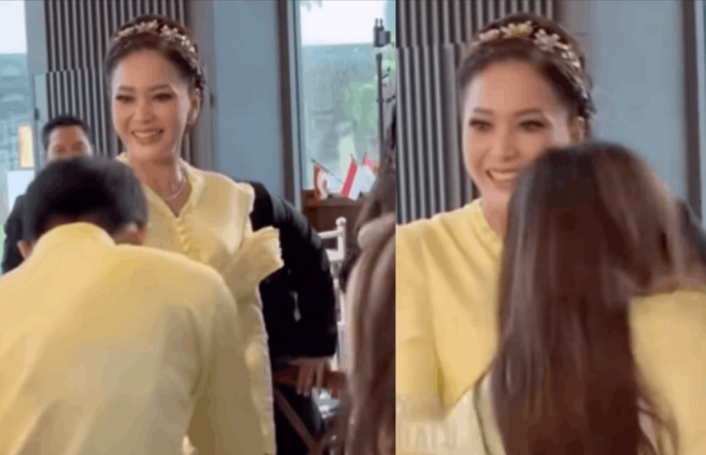 Interaksi Maia Estianty dengan putra dan putri Ahmad Dhani dan Mulan Jameela. [Instagram]