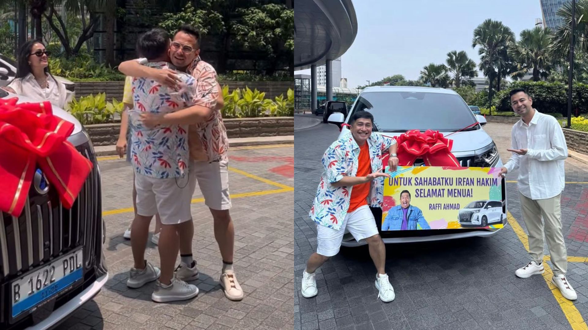 Bukan Kaleng-Kaleng! Raffi Ahmad Kasih Kado Mobil Senilai Rp1 Miliar untuk Irfan Hakim