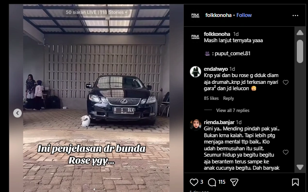 Istri Yai Mim Angkat Bicara Cc Instagram