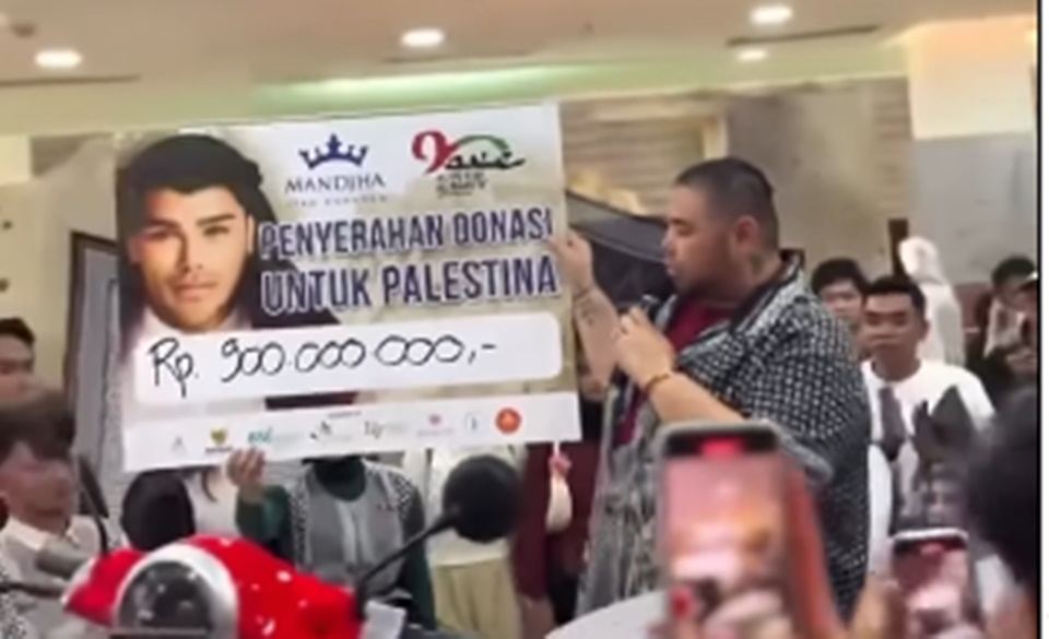Ivan Gunawan Donasi Rp900 Juta untuk Palestina Hasil Love, Hope For Humanity [Instagram]