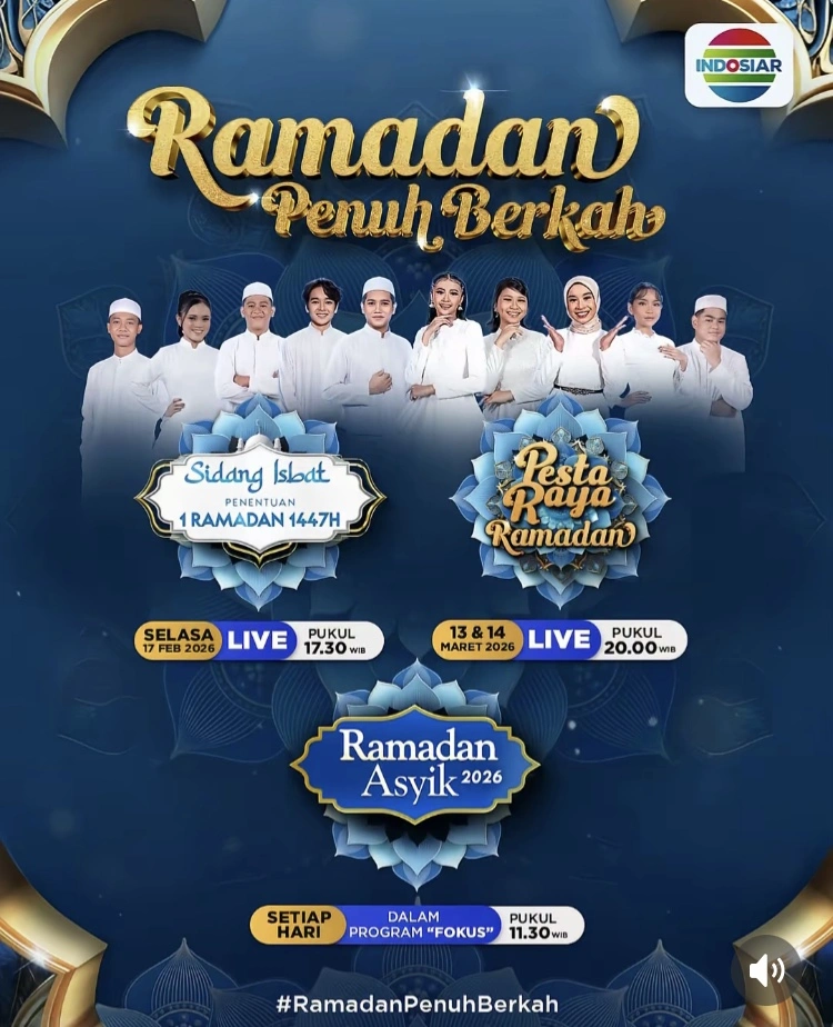 Jadwal Acara Ramadan Penuh Berkah Indosiar 2 [Tiktok]