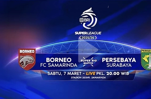 Jadwal Borneo Fc Vs Persebaya Dalam Bri Super League [Tiktok]