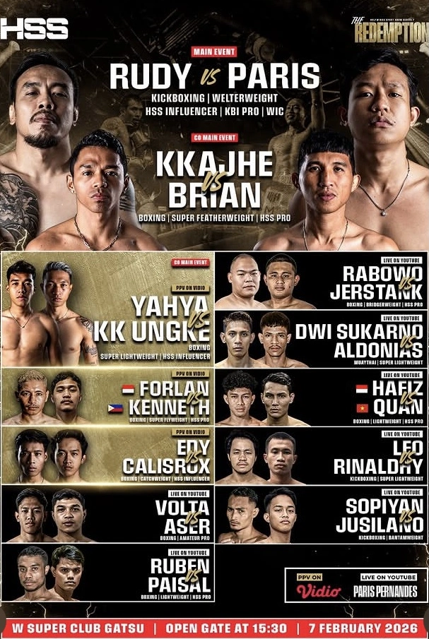 Jadwal Dan Daftar Lengkap HSS Series 7 Redemption