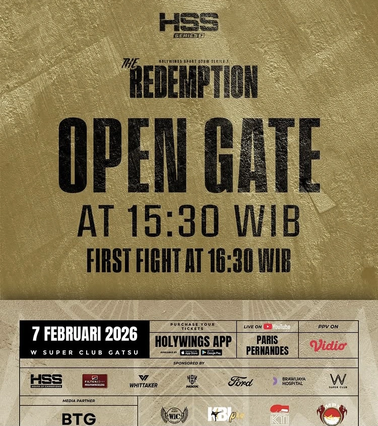 Jadwal Hss Series 7 Redemption Sabtu 7 Februari 2026