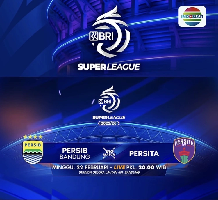 Jadwal Persib Vs Persita Minggu 22 Februari 2026 [Instagram]