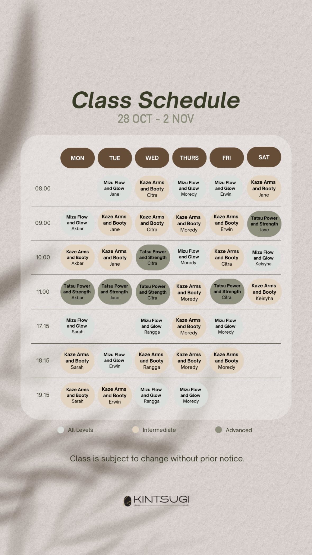 Cobain Kintsugi Pilates Punya Acha Sinaga, Full Reformer Canggih