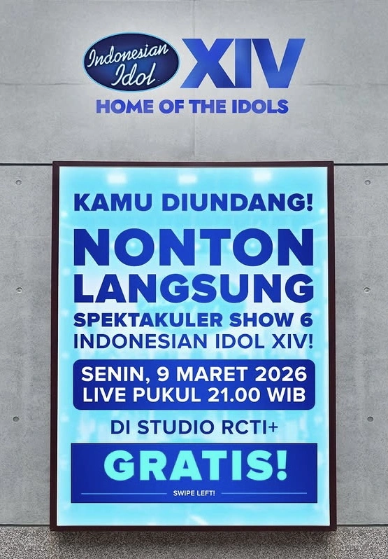 Jadwal Spekta 6 Indonesian Idol S14 [Instagram]
