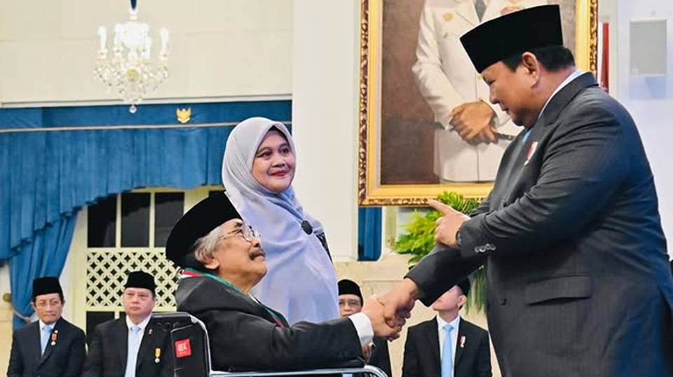 Jaja Miharja Dapat Tanda Kehormatan dari Presiden Prabowo: Ini Tanggung Jawab Besar