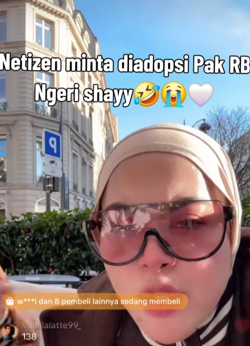 Jawaban Reino Barack Saat Ada Netizen Yang Di Adopsi Olehnya [sumber: Tiktok Syrbfamily]