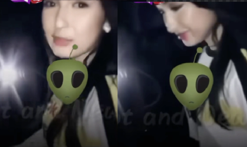 Jennifer Coppen dulu saat muncul dalam video diduga memukul dan menjambak wanita. [TikTok]