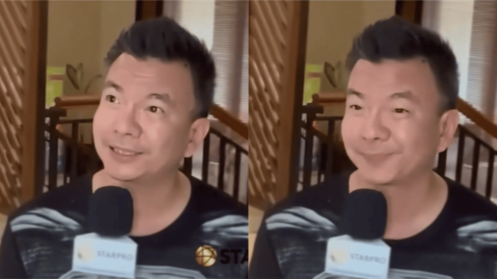 Jerry Aurum Saat Memberi Keterangan Pada Awak Media [Sumber: Tiktok]