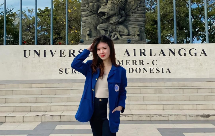 Jessica Jennaira, mahasiswi UNAIR yang diduga jadi selingkuhan suami Nonik Ayu