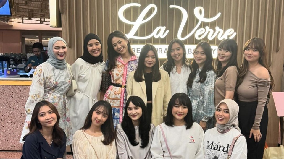 La Verre Restaurant & Bakery, Resto Pilihan JKT48 Gen 1 Reunian sekaligus Bukber