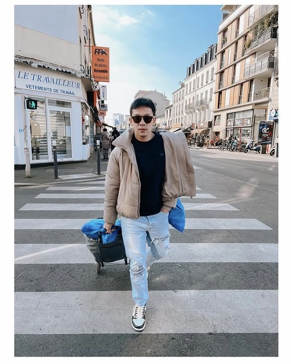 Jordi Onsu Saat Di Luar Negeri (Instagram)