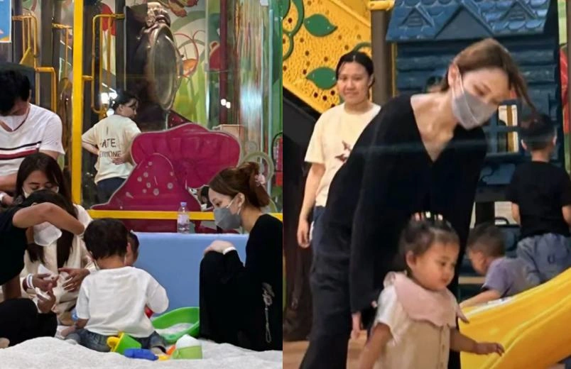 Jule Main Sama Anak Anaknya Di Mall