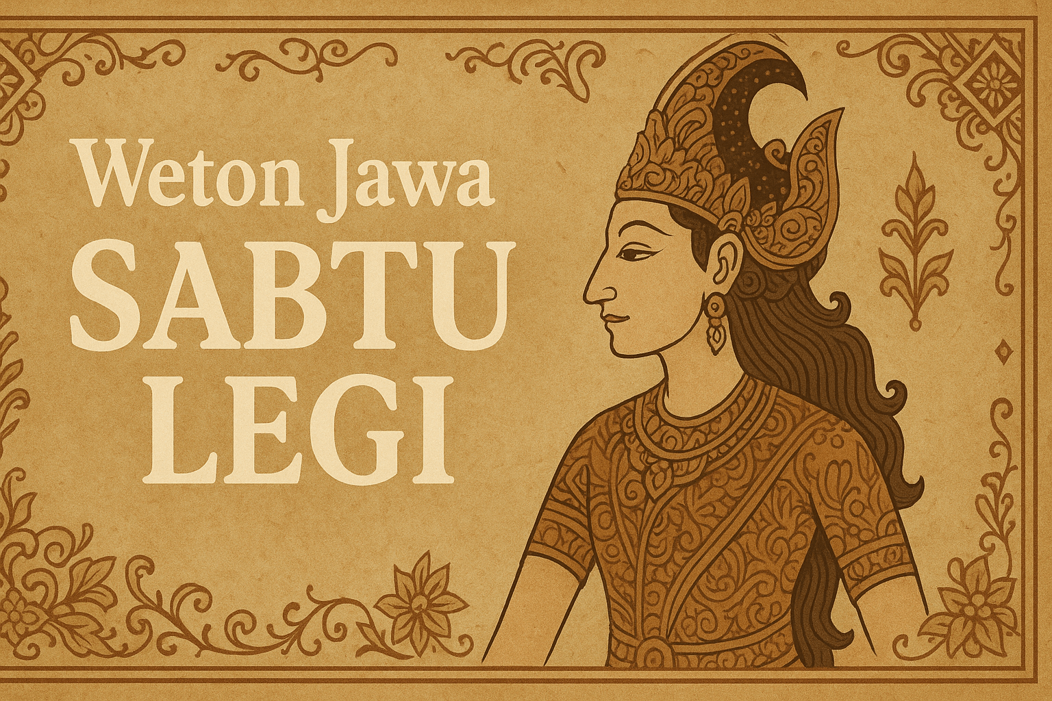 Kalender Jawa weton Sabtu Legi