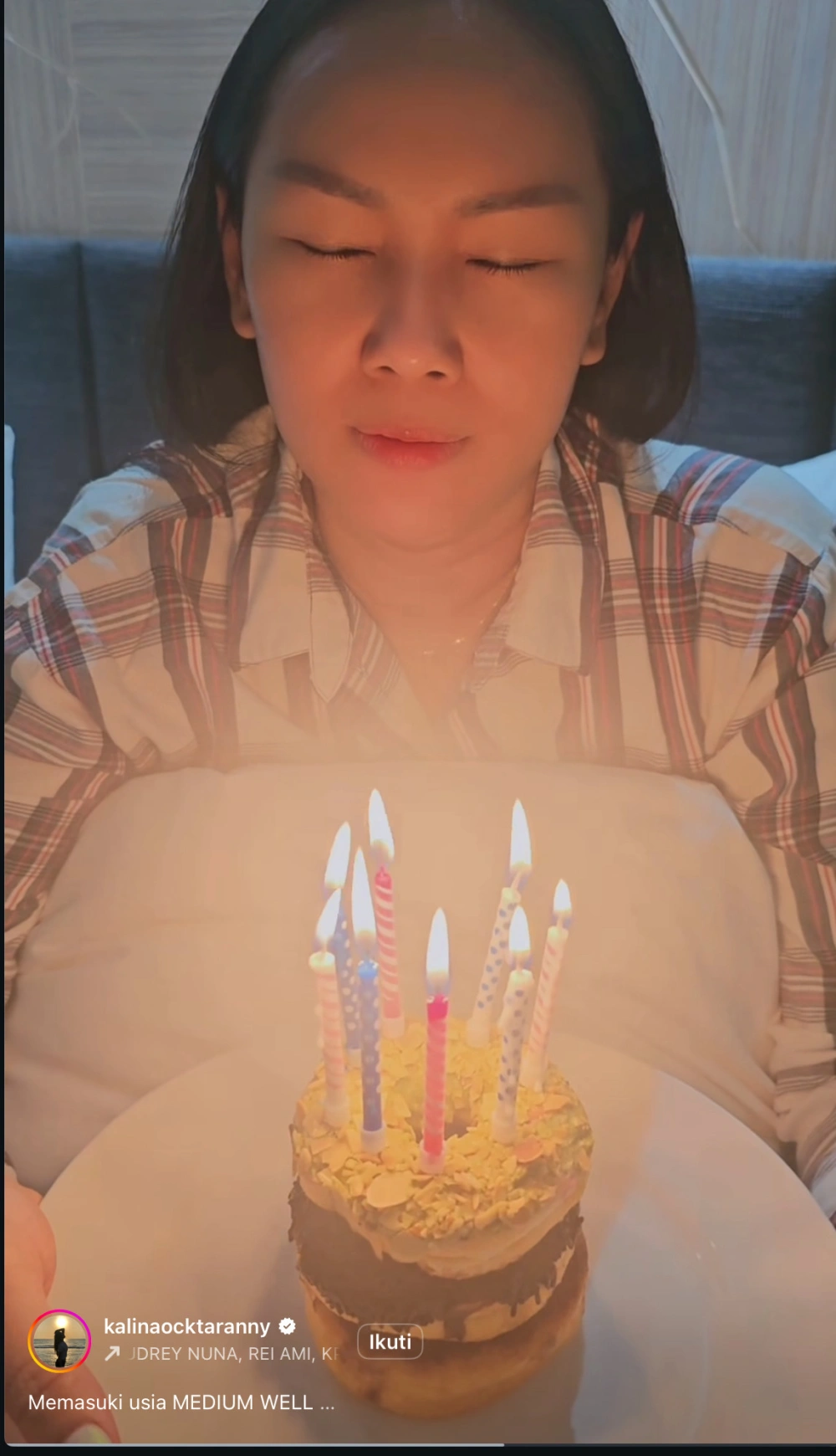 Kalina Ocktaranny Tulis Pesan Menyentuh Untuk Azka Corbuzier Instagram Kalinaocktaranny