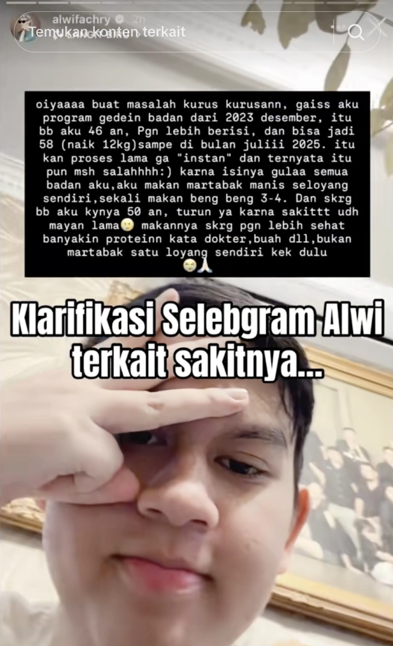 Alwi Fahry Sakit Apa. [TikTok]