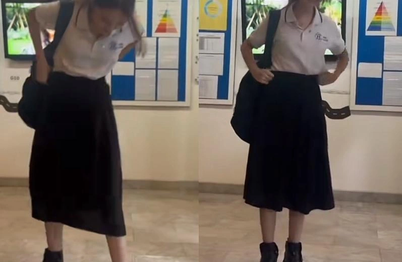 Kana Anak Zaskia Rok Terlaluu Pendek Tiktok