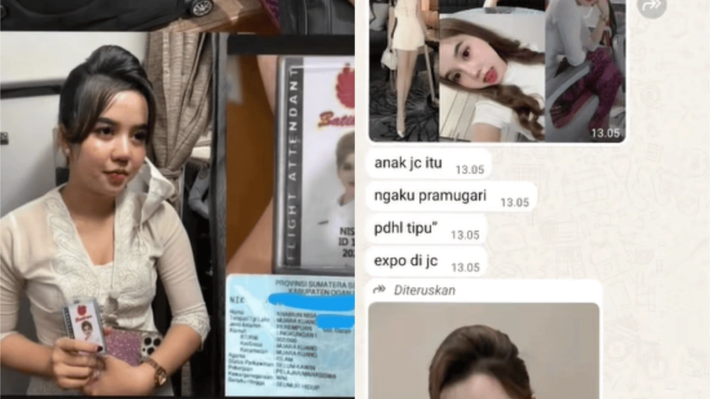 Kasus Pramugari Palsu Maskapai Batik Air Berinisial KN [Sumber: Tiktok]