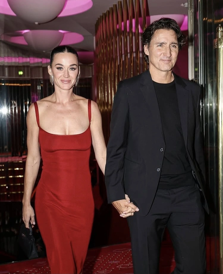Katy Perry Justin Trudeau Saat Terciduk Di Paris (Instagram)