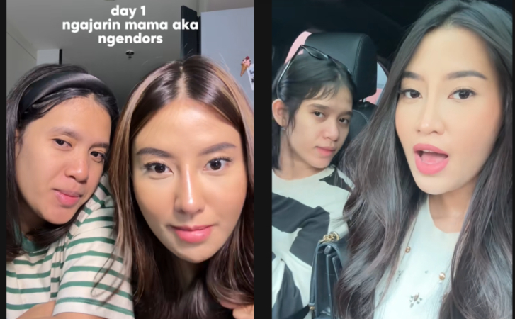 Kebersamaan Dosen Kecantikan Dan Mama Aka (TikTok)