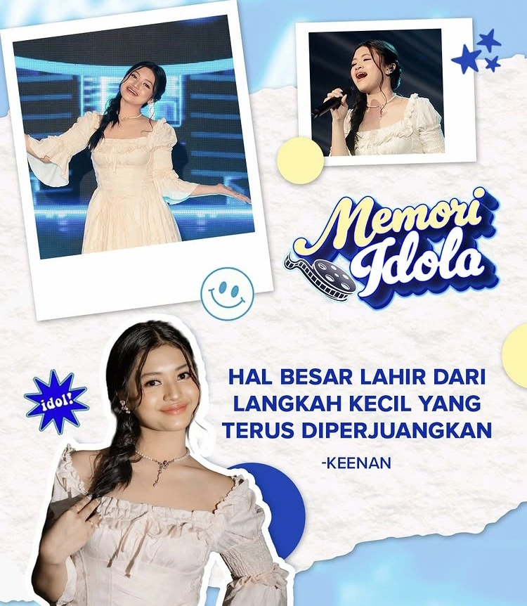 Keenan Peserta Top 11 Indonesian Idol S14 Yang Tereliminasi [Instagram]