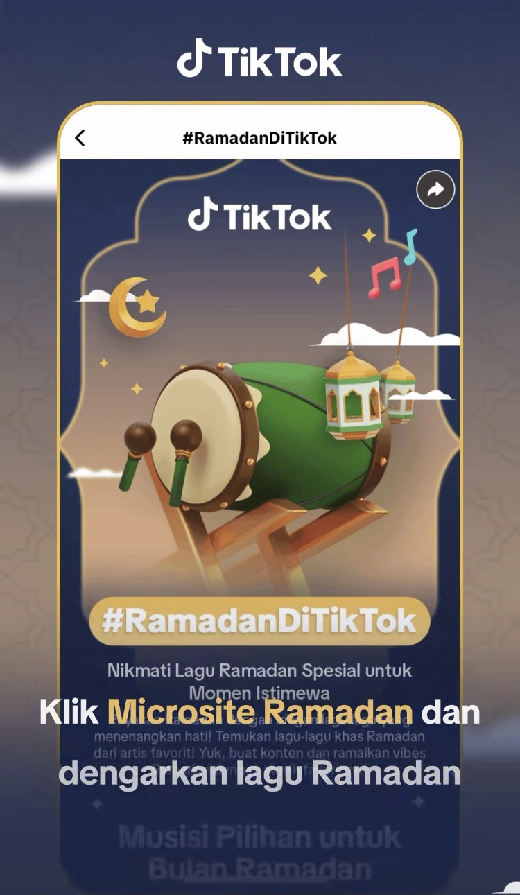 Aktivitas di TikTok Saat Ramadhan (Instagram)