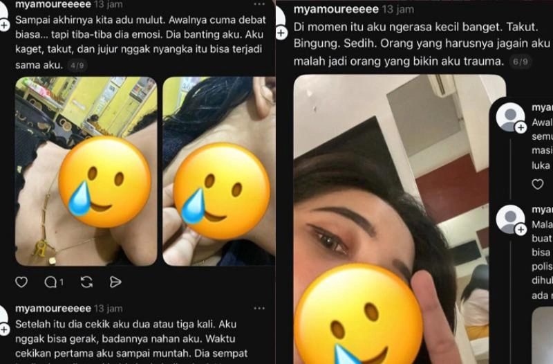 Kekasih Pemain Timnas Speak Up Jadi Korban Kekerasan [Threads]