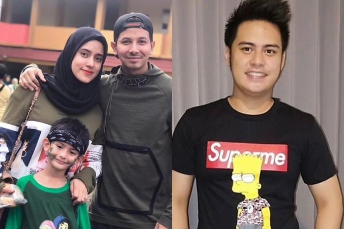 Keluarga Fairuz A Rafiq Dan Galih Ginanjar [sumber: Instagram Sonnyseptian Galihginanjar]