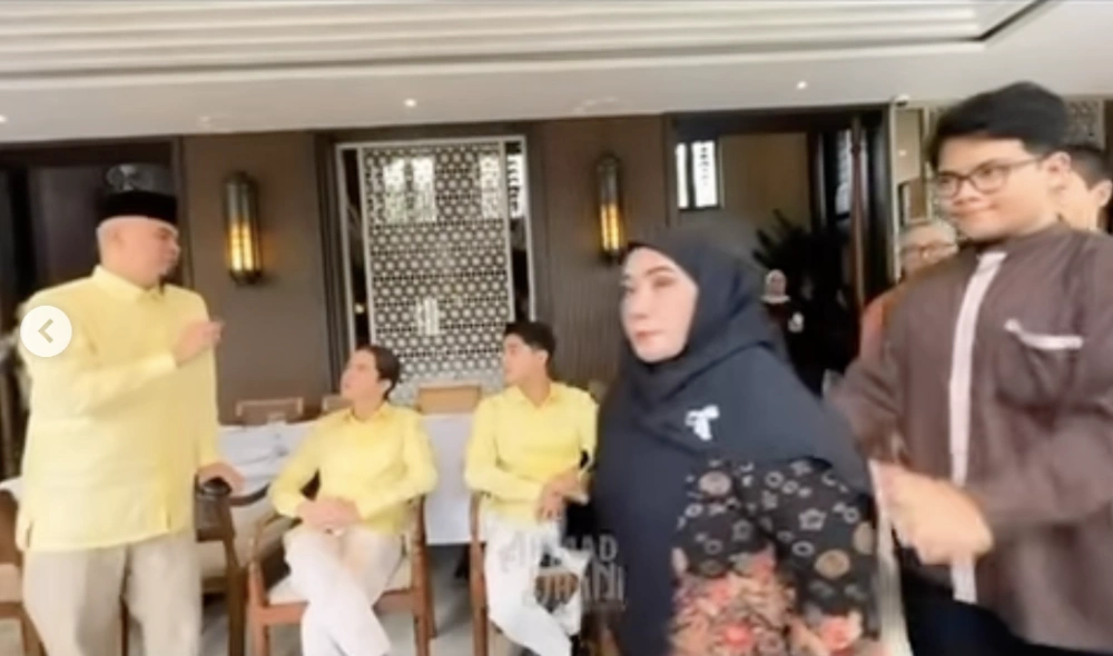 Keluarga Maia Estianty diduga abaikan Ahmad Dhani. [TikTok]