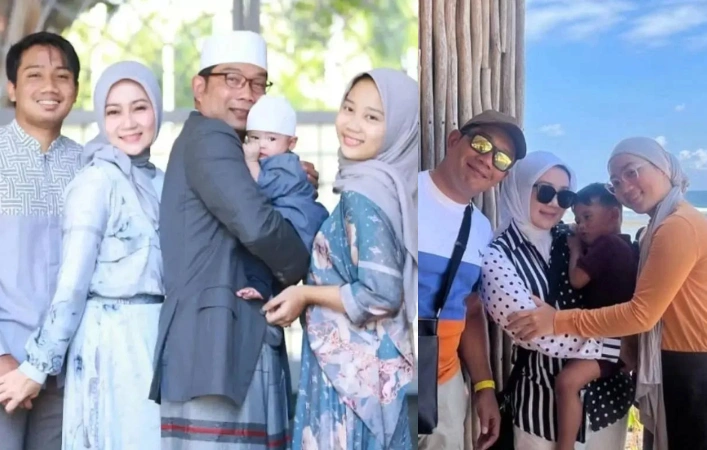 Keluarga Ridwan Kamil Dan Atalia Praratya [Sumber: Instagram]