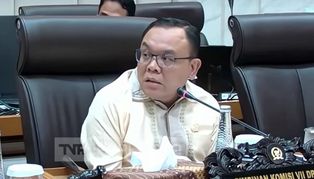 Ketua Komisi VII DPR Saleh Partaonan Daulay. [YouTube]